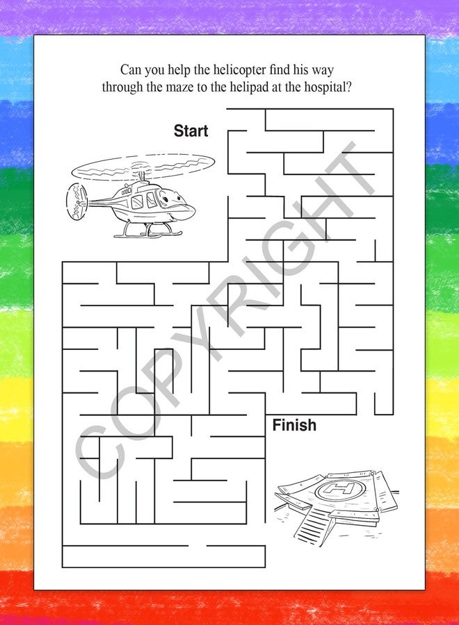 ZOCO - Aviation Adventures and Flying - Educational Coloring Books (50 Bulk Pack, with Crayons) - Airplanes, Pilots, Airlines Handout - Games, Puzzles, Fun Activities for Kids - Image 2